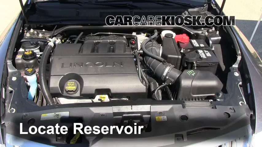 2011 Lincoln MKS 3.7L V6 Windshield Washer Fluid